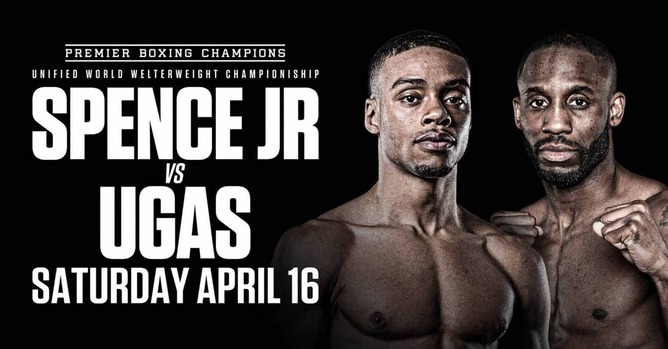 Errol Spence Jr vs Yordenis Ugas full fight video poster 2022-04-16