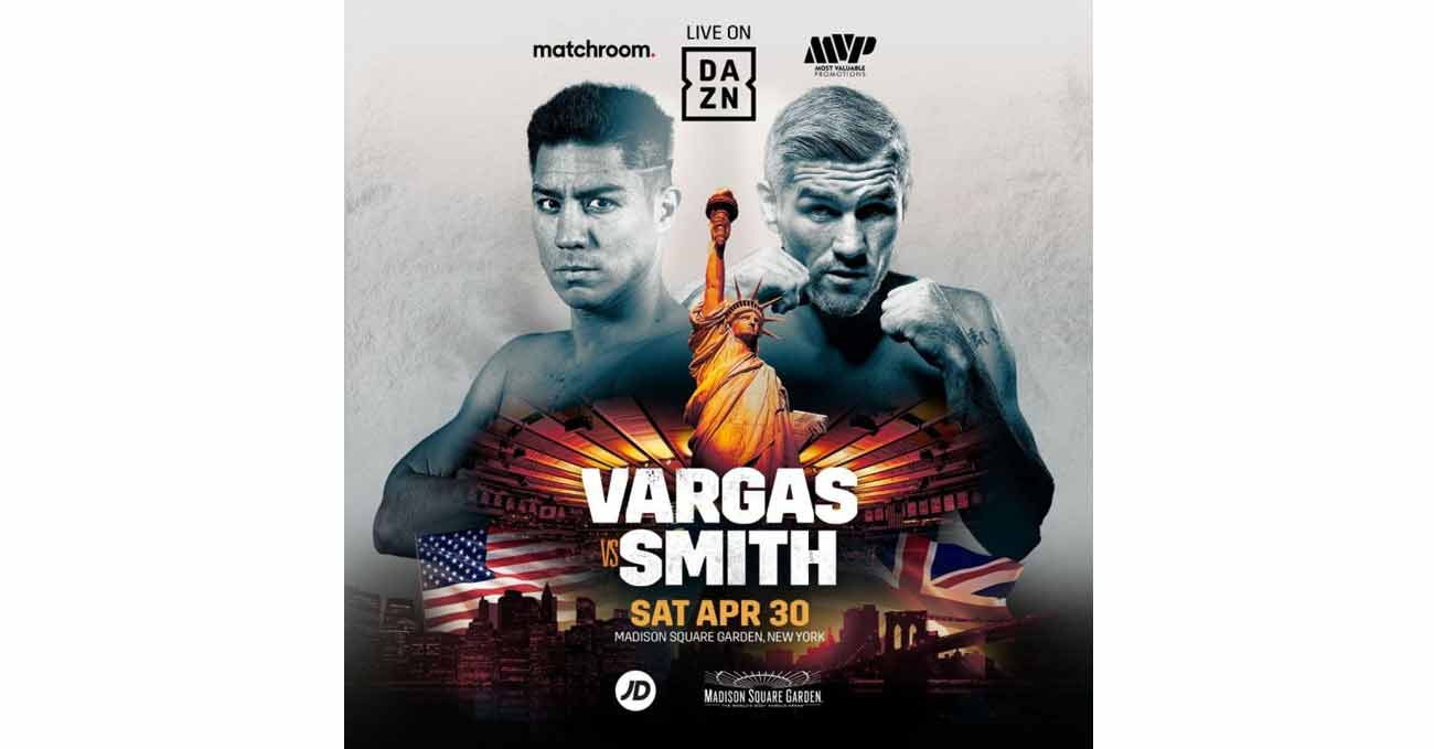 Jessie Vargas vs Liam Smith full fight video poster 2022-04-30