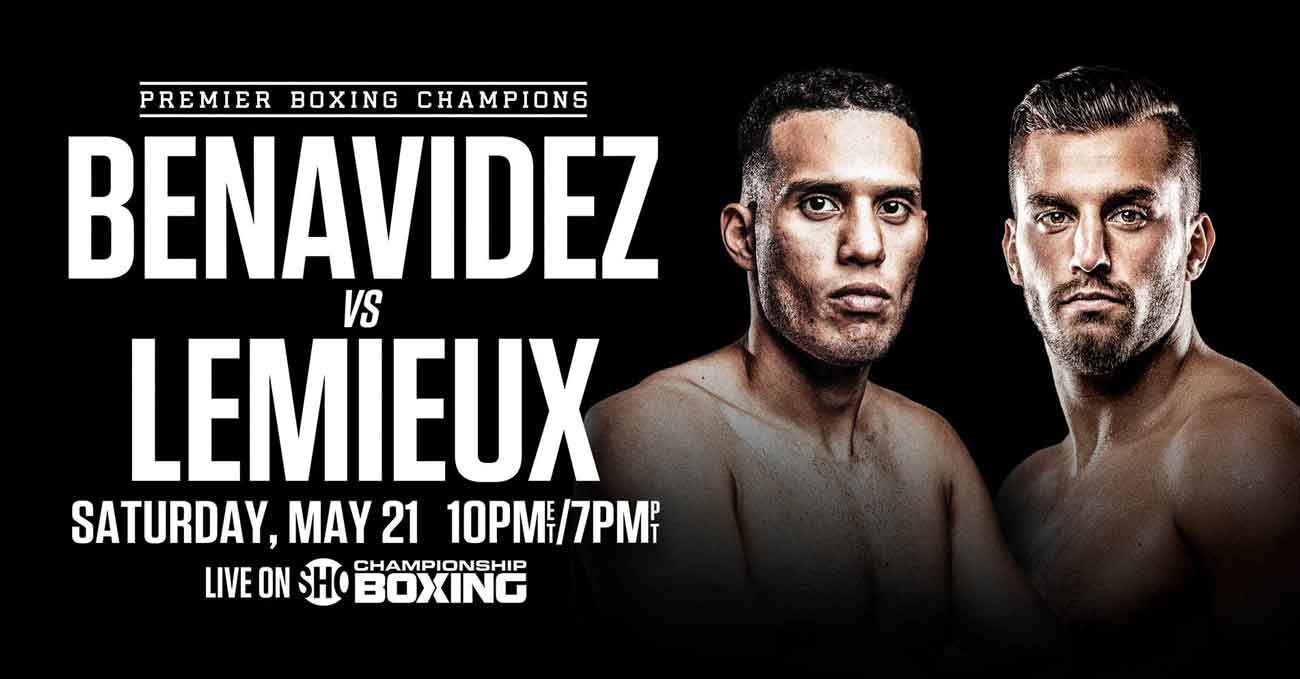David Benavidez vs David Lemieux full fight video poster 2022-05-21