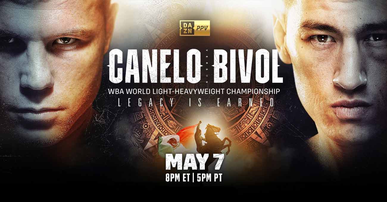 Saul Canelo Alvarez vs Dmitrii Bivol full fight video poster 2022-05-07