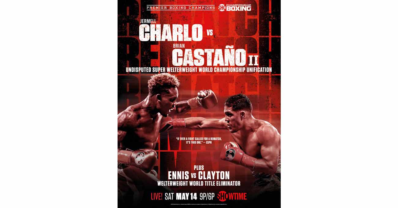 Jaron Ennis vs Custio Clayton full fight video poster 2022-05-14
