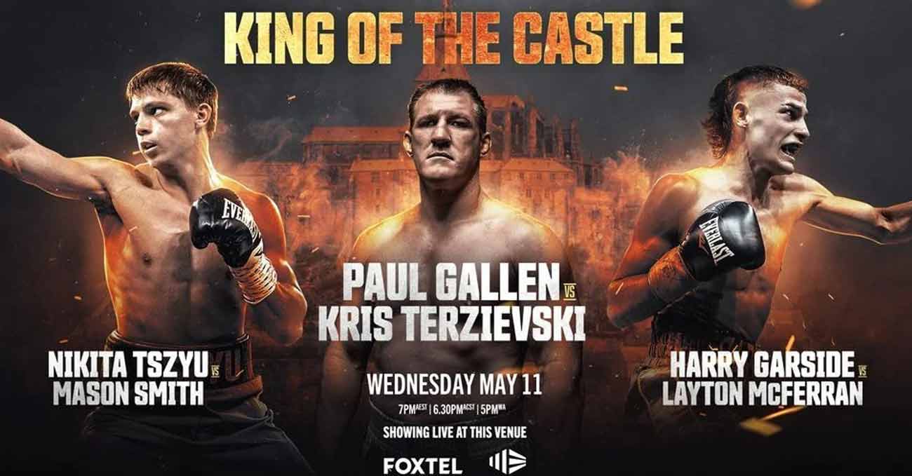 Paul Gallen vs Kris Terzievski full fight video poster 2022-05-11