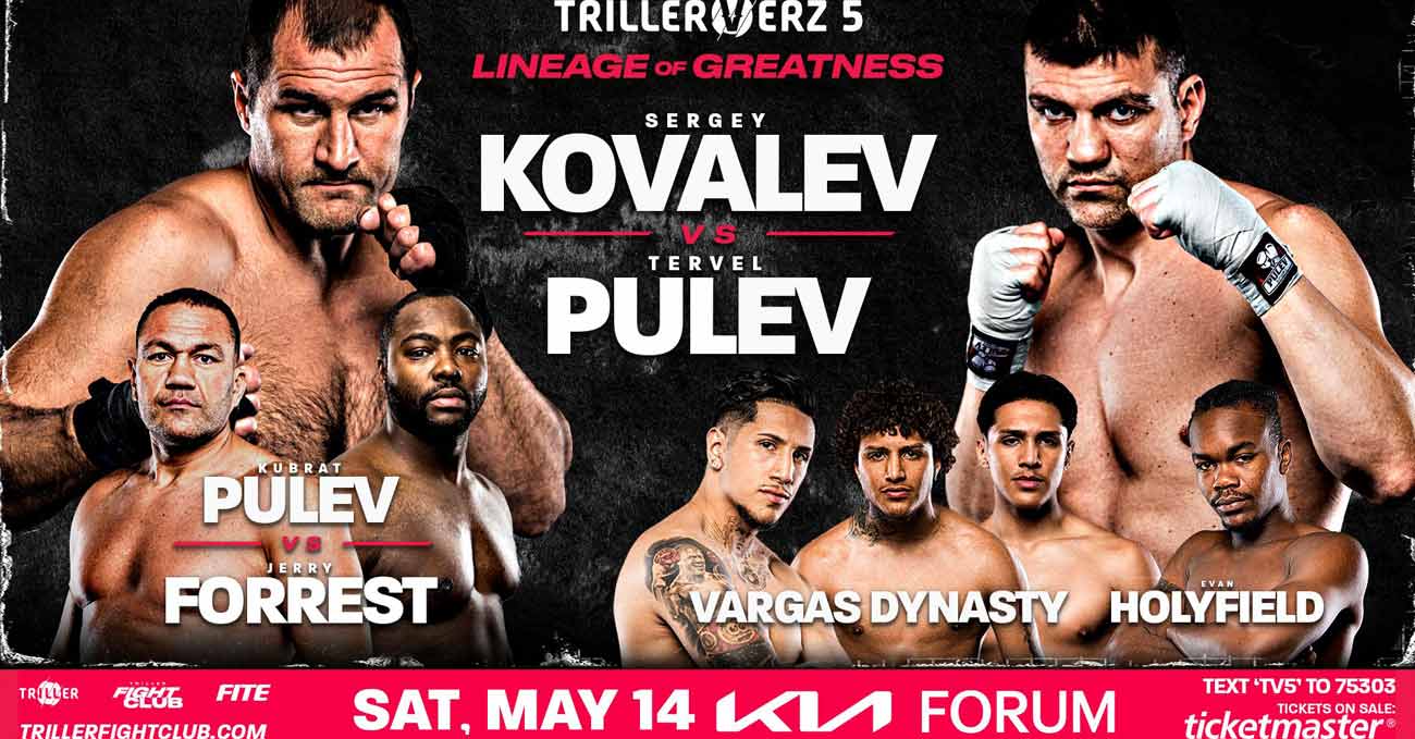 Sergey Kovalev vs Tervel Pulev full fight video poster 2022-05-14