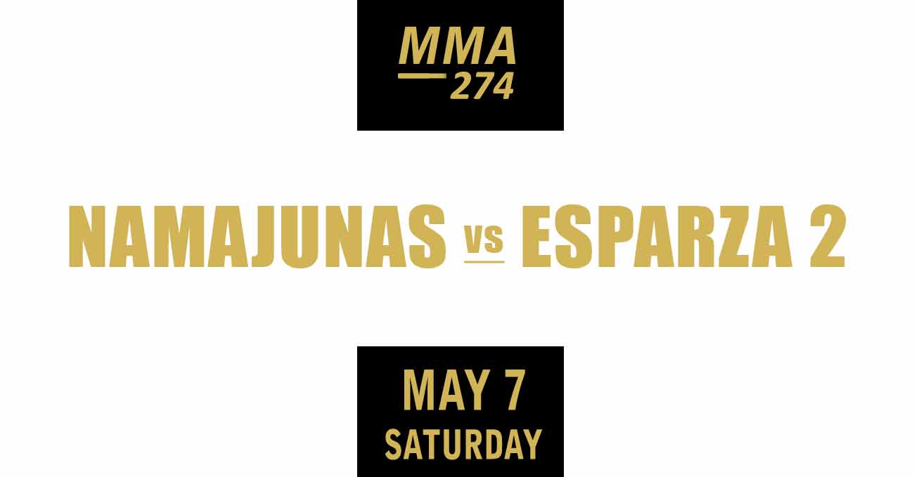 Rose Namajunas vs Carla Esparza 2 full fight video UFC 274 poster by ATBF