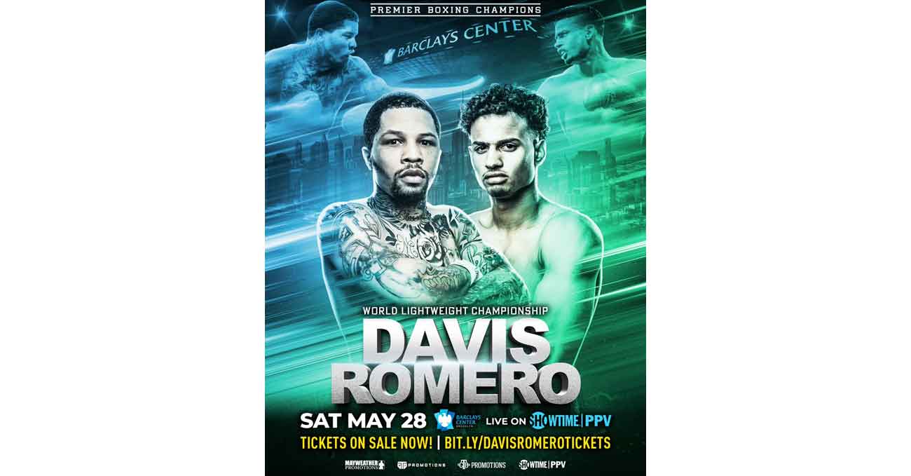 Poster of Davis vs Romero 2022-05-28