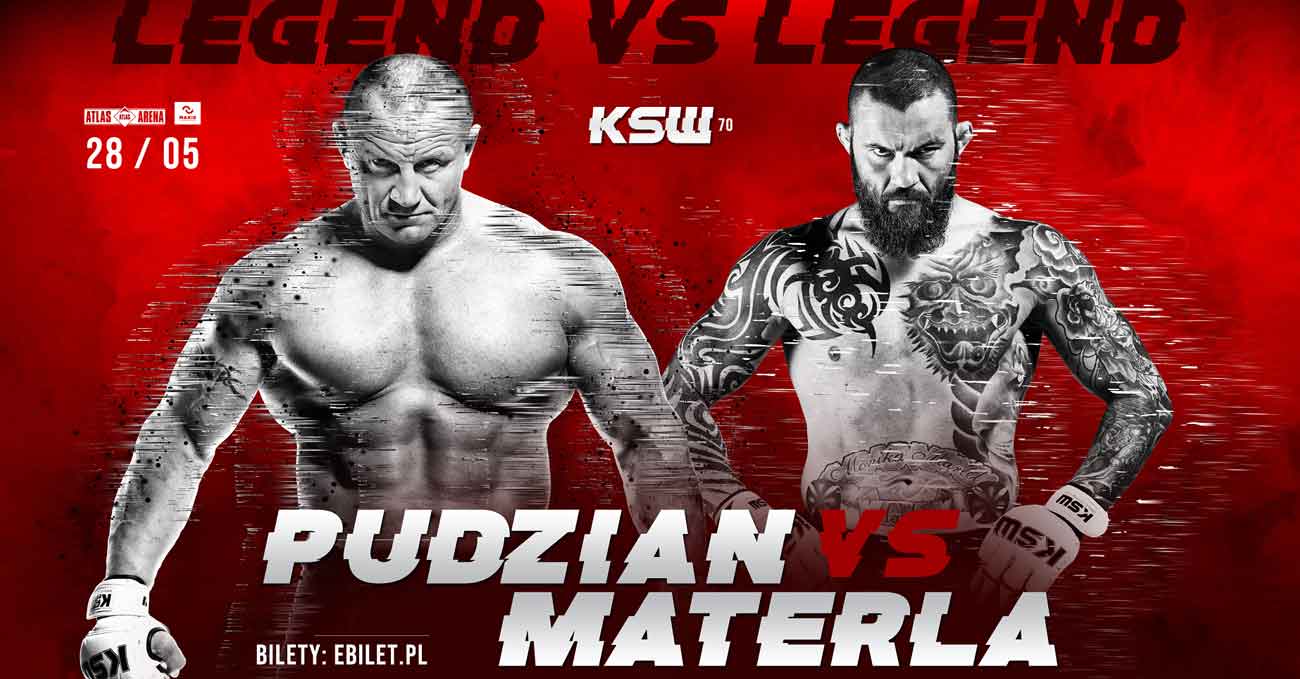 Mariusz Pudzianowski vs Michal Materla full fight video KSW 70 poster