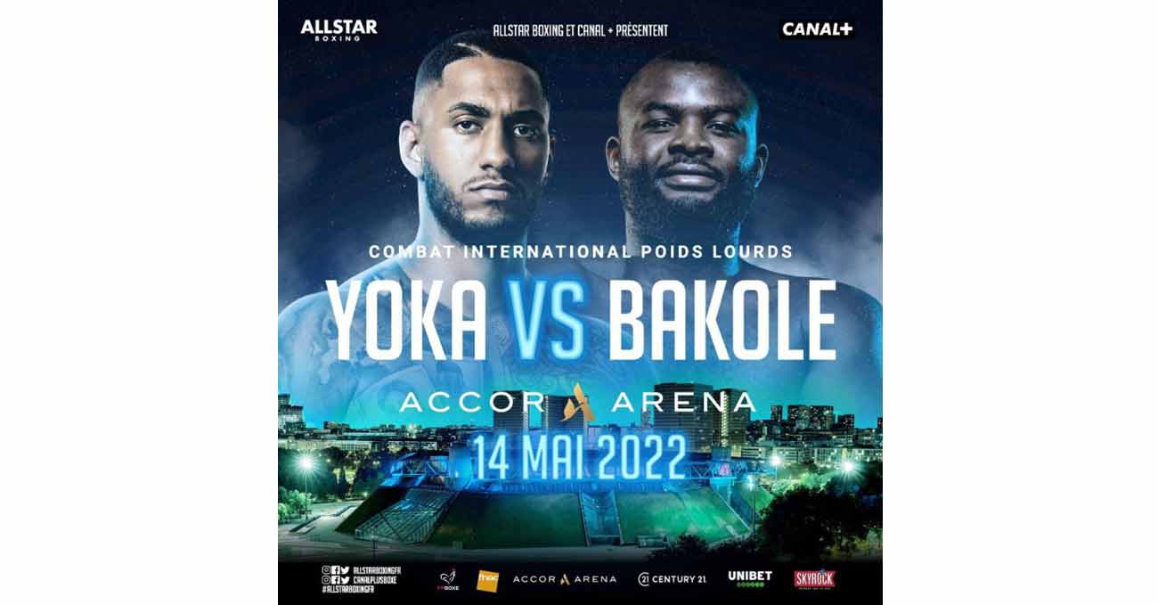 Tony Yoka vs Martin Bakole Ilunga full fight video poster 2022-05-14