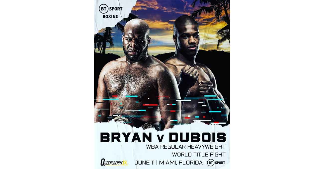 Trevor Bryan vs Daniel Dubois full fight video poster 2022-06-11