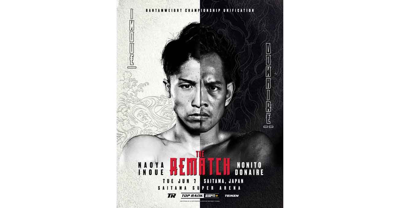Poster of Inoue vs Donaire 2 2022-06-07