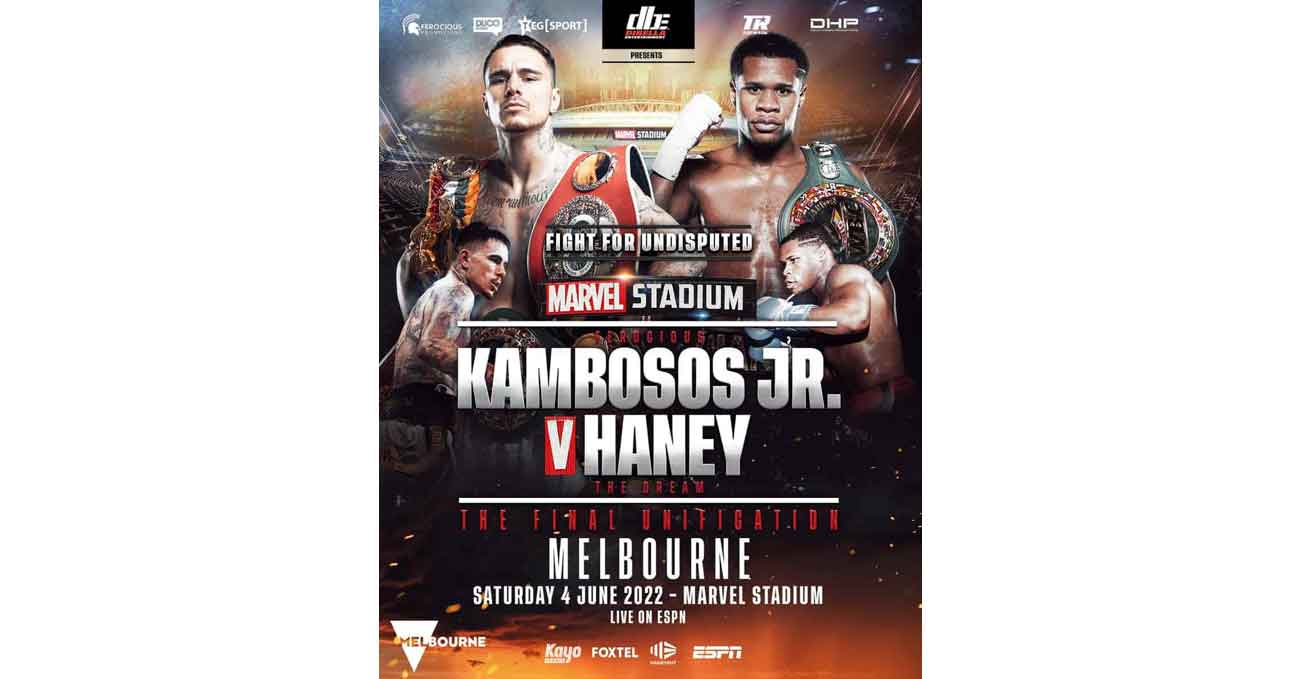 Poster of Kambosos vs Haney 2022-06-05