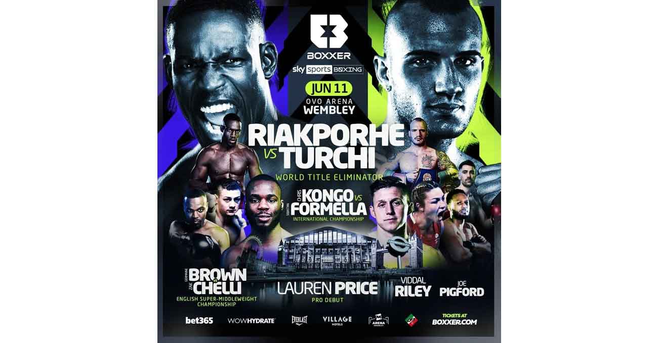 Richard Riakporhe vs Fabio Turchi full fight video poster 2022-06-11