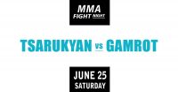Poster of Tsarukyan vs Gamrot Ufc Vegas 57 designed by AllTheBestFights