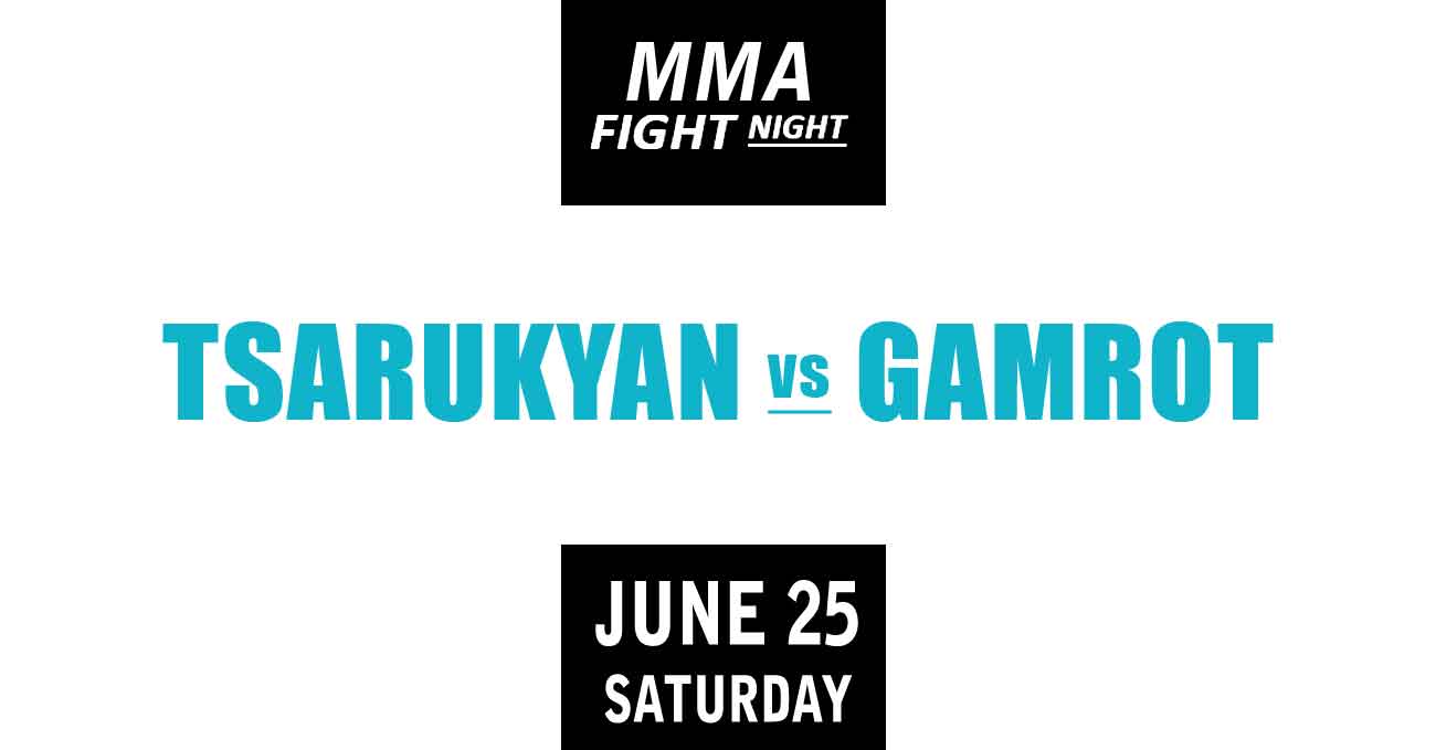 Arman Tsarukyan vs Mateusz Gamrot full fight video UFC Vegas 57 poster by ATBF