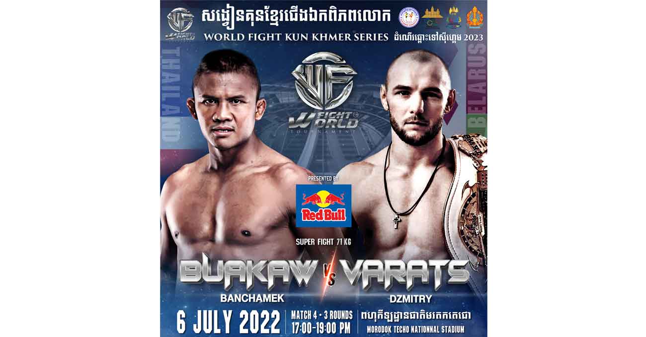 Buakaw Banchamek vs Dmitry Varats full fight video World Fight poster