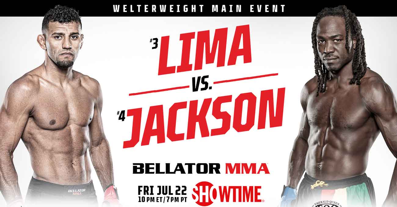 Douglas Lima vs Jason Jackson full fight video Bellator 283 poster