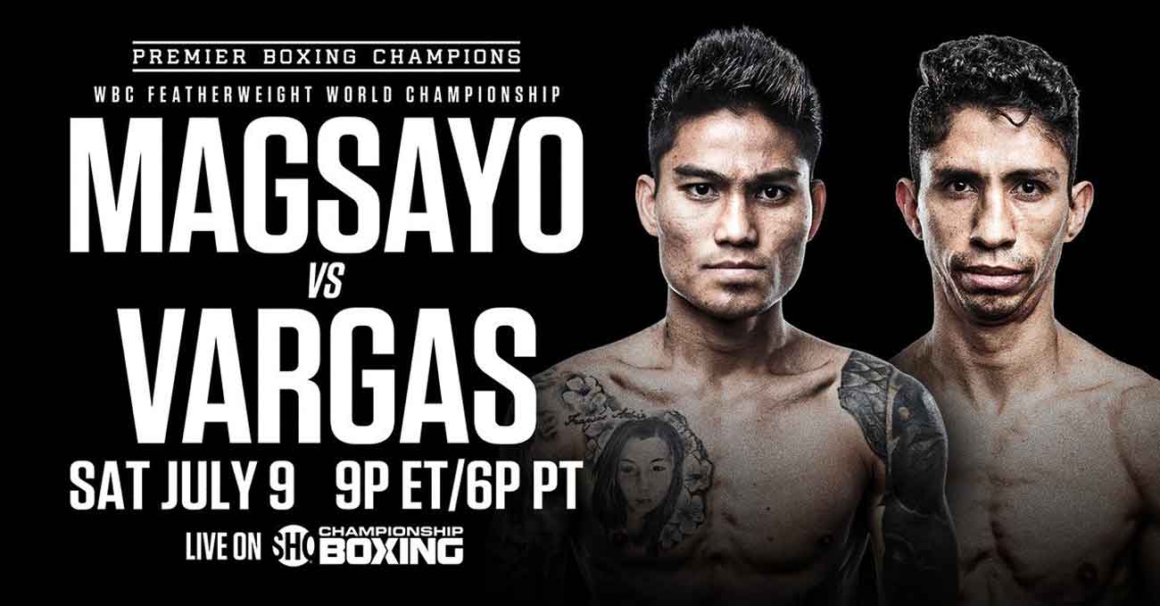 Mark Magsayo vs Rey Vargas full fight video poster 2022-07-09