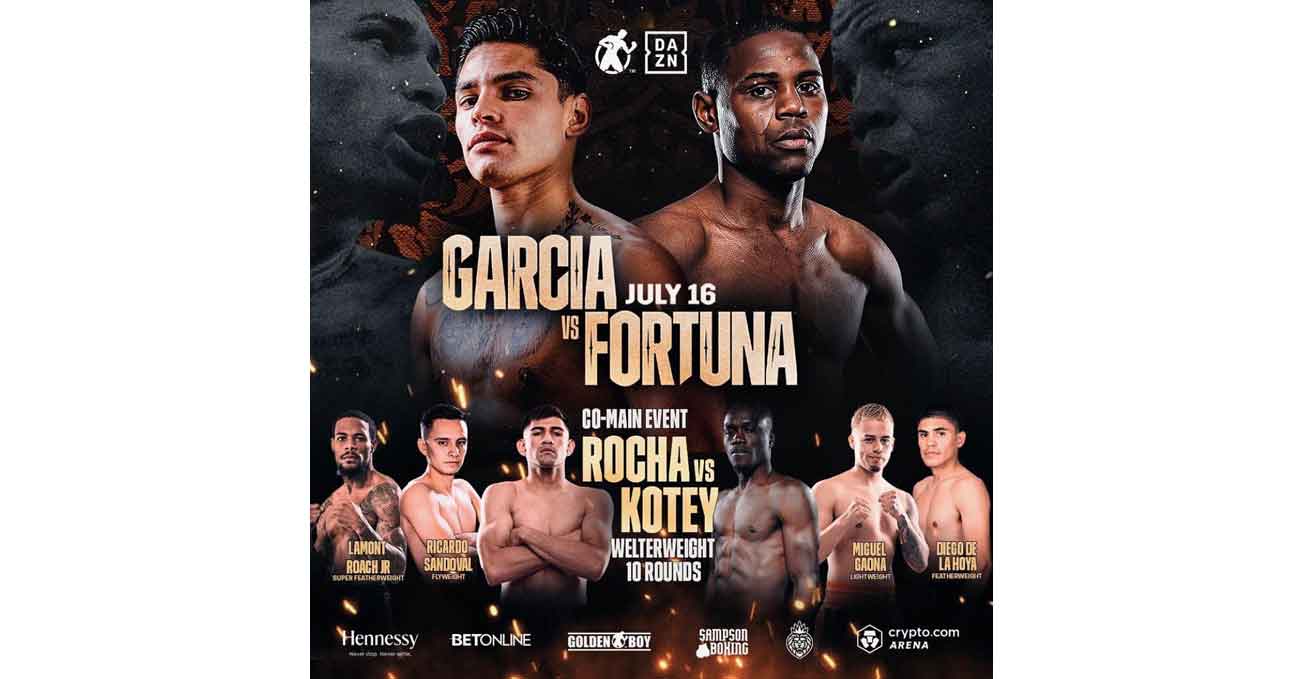 Poster of Garcia vs Fortuna 2022-07-16