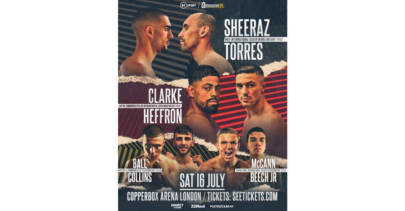 Hamzah Sheeraz vs Francisco Emanuel Torres full fight video poster 2022-07-16