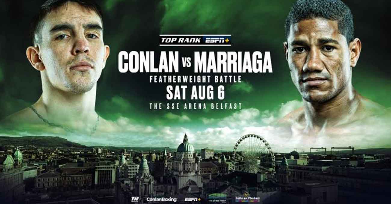 Michael Conlan vs Miguel Marriaga full fight video poster 2022-08-06