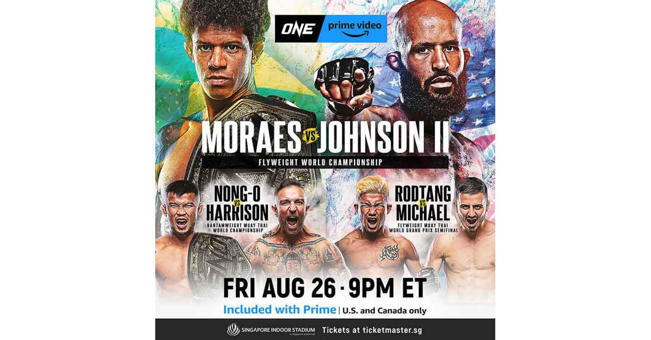 Adriano Moraes vs Demetrious Johnson 2 full fight video ONE on Prime Video 1 poster