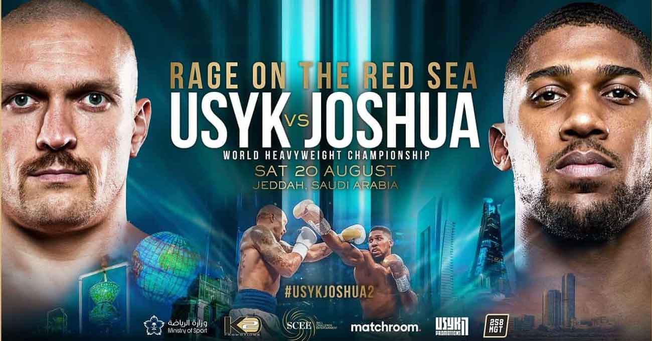 Oleksandr Usyk vs Anthony Joshua 2 full fight video poster 2022-08-20