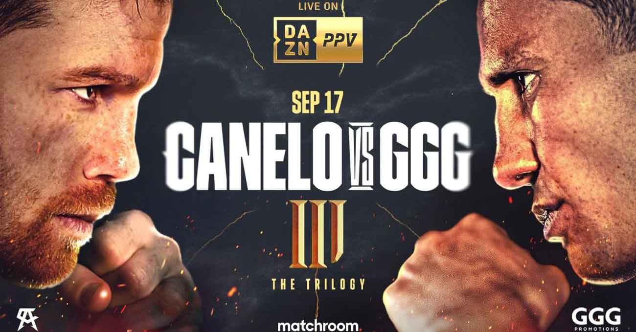 Saul Canelo Alvarez vs Gennady Golovkin 3 full fight video poster 2022-09-17