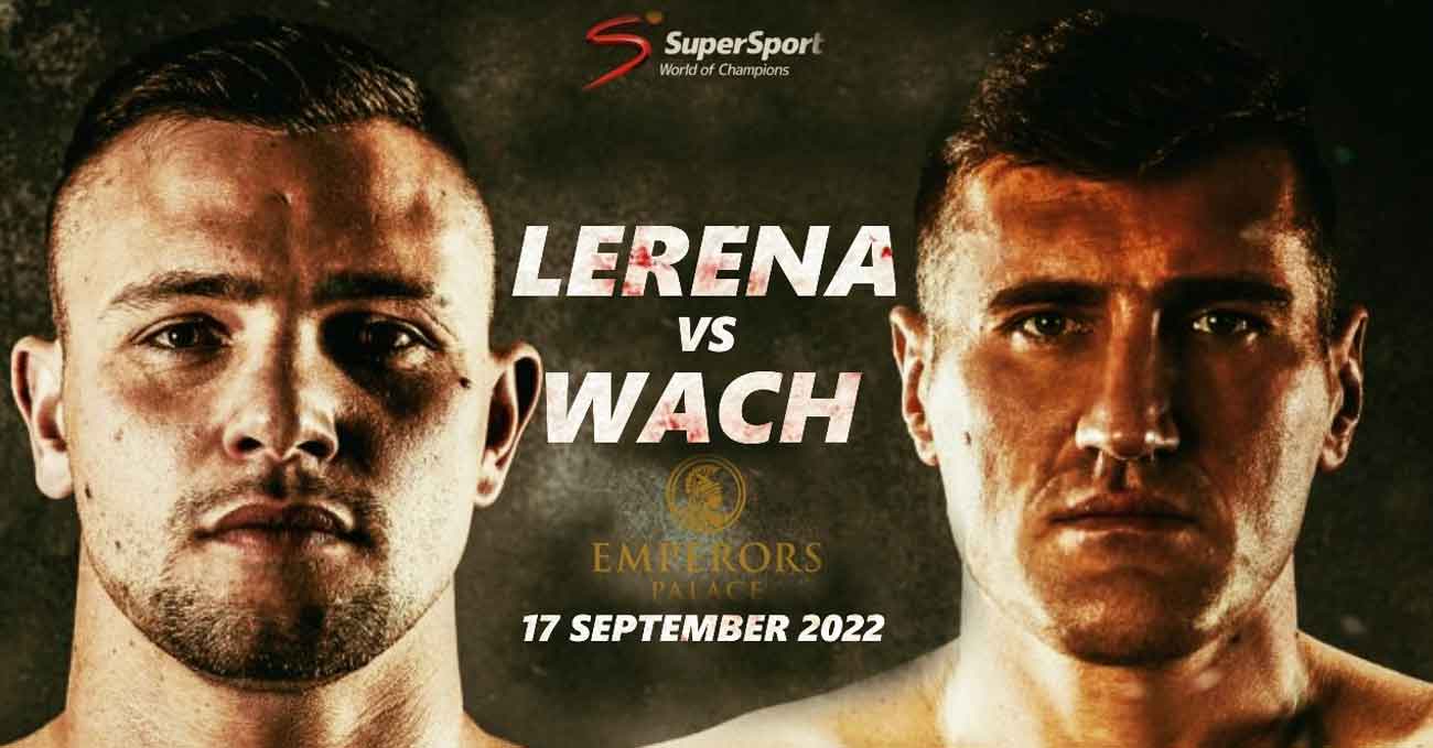 Kevin Lerena vs Mariusz Wach full fight video poster 2022-09-17