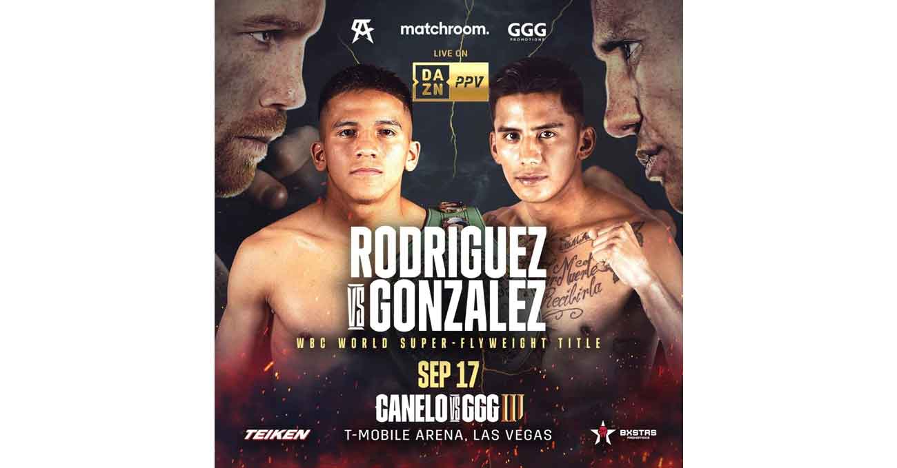Jesse Rodriguez Franco vs Israel Gonzalez full fight video poster 2022-09-17