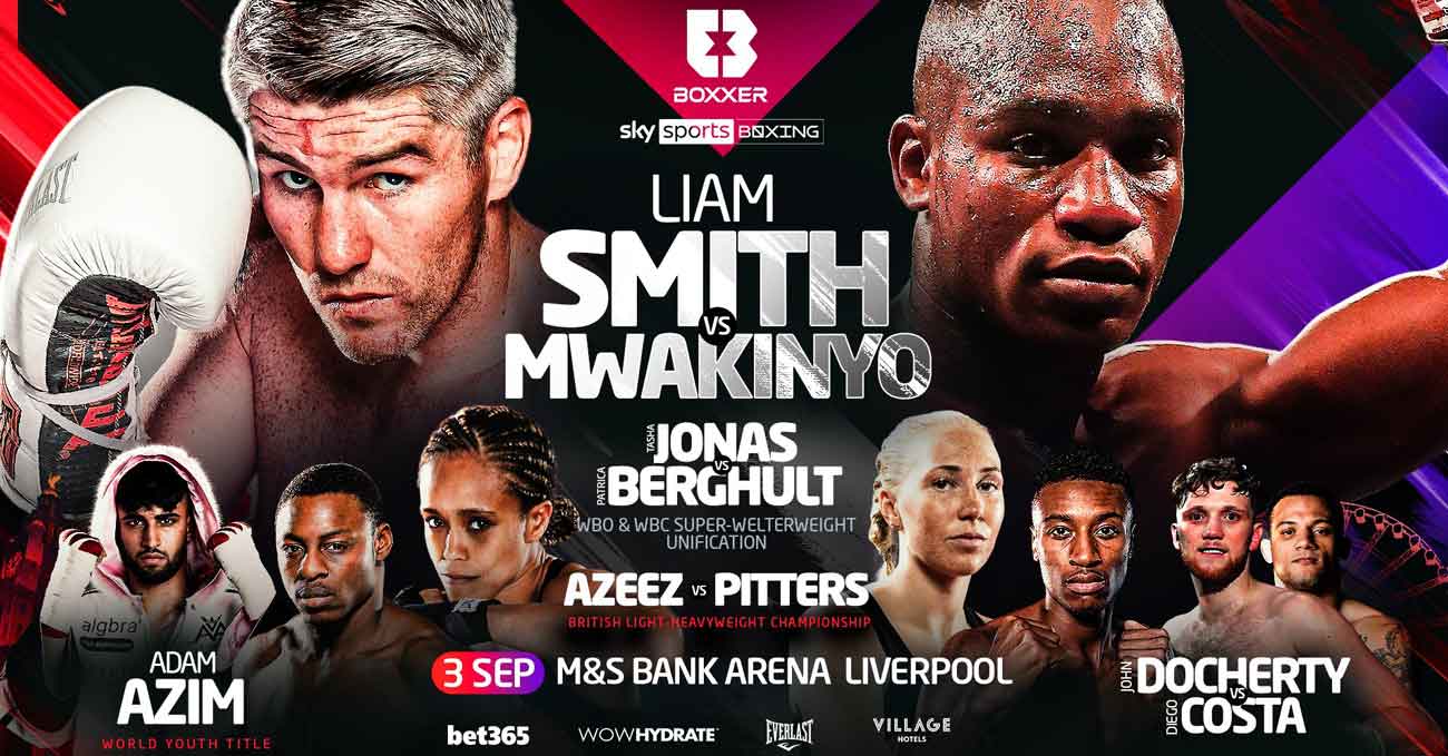Liam Smith vs Hassan Mwakinyo full fight video poster 2022-09-03