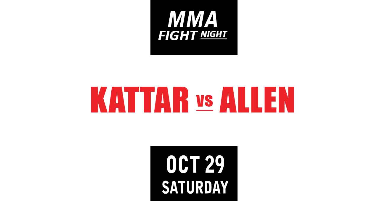 Calvin Kattar vs Arnold Allen full fight video UFC Vegas 63 poster by ATBF
