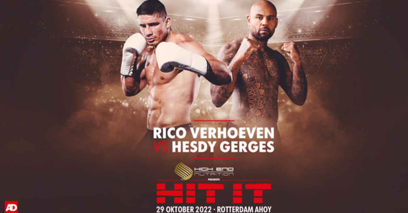 Rico Verhoeven vs Hesdy Gerges 4 full fight video HIT IT poster