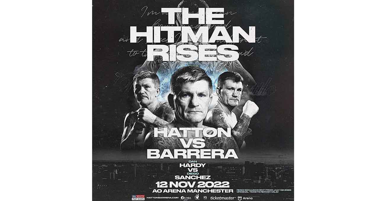 Ricky Hatton vs Marco Antonio Barrera full fight video poster 2022-11-12