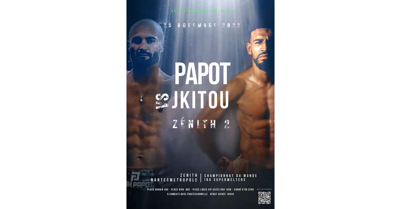 David Papot vs Bilel Jkitou full fight video poster 2022-11-25