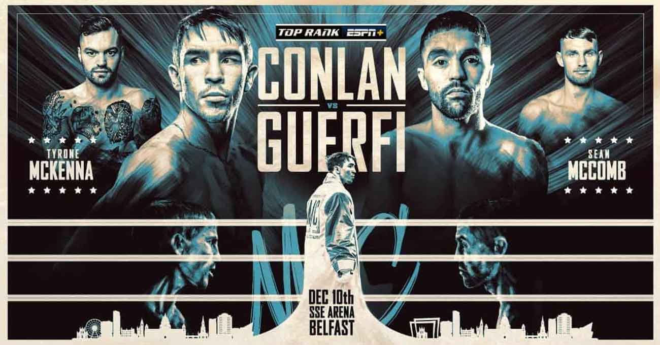 Michael Conlan vs Karim Guerfi full fight video poster 2022-12-10