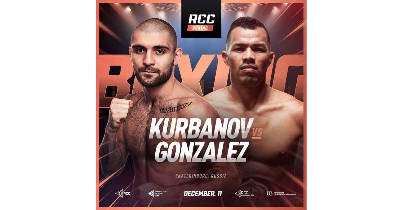 Magomed Kurbanov vs Johan Gonzalez full fight video poster 2022-12-11