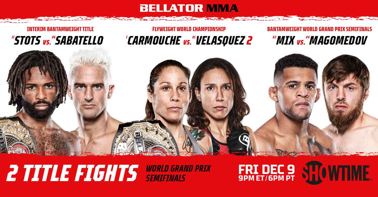 Raufeon Stots vs Danny Sabatello full fight video Bellator 289 poster