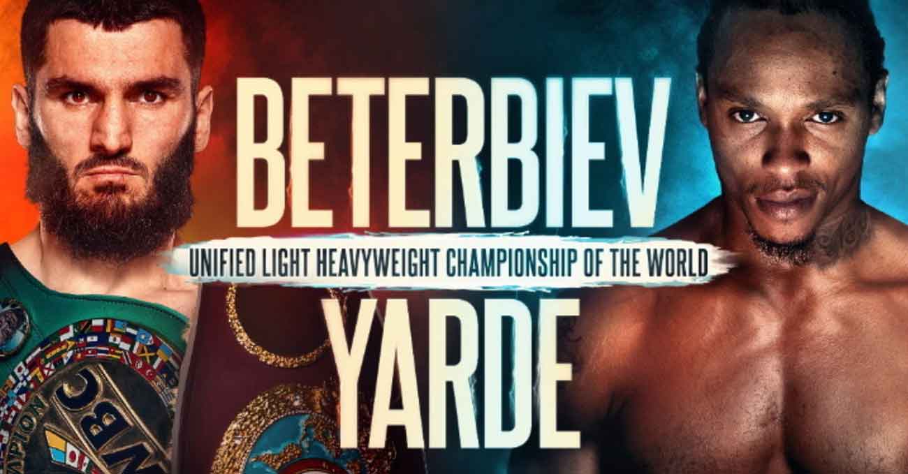 Artur Beterbiev vs Yarde FULL fight Video 2023 WBC