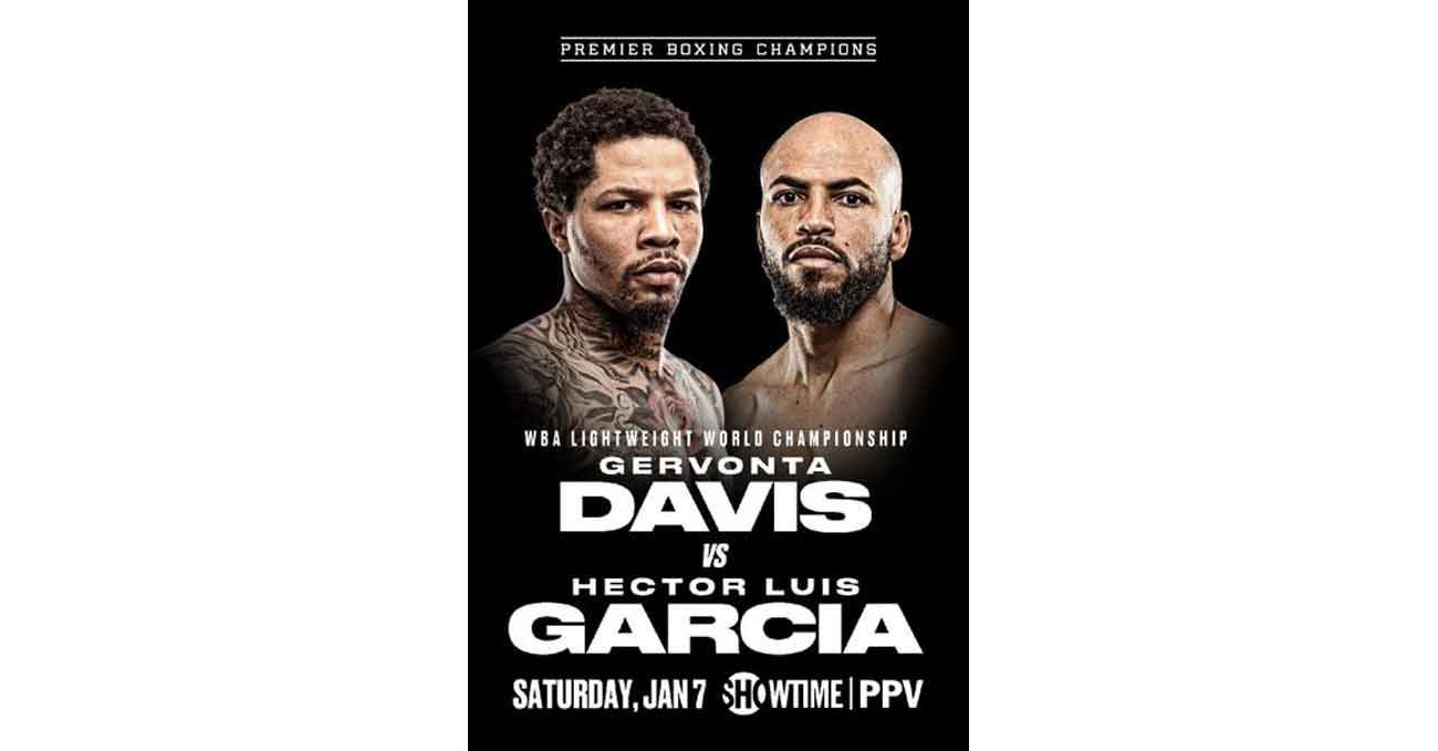 Poster of Davis vs Garcia 2023-01-07