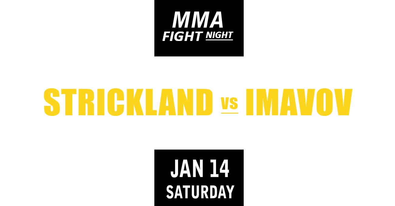 Sean Strickland vs Nassourdine Imavov full fight video UFC Vegas 67 poster by ATBF