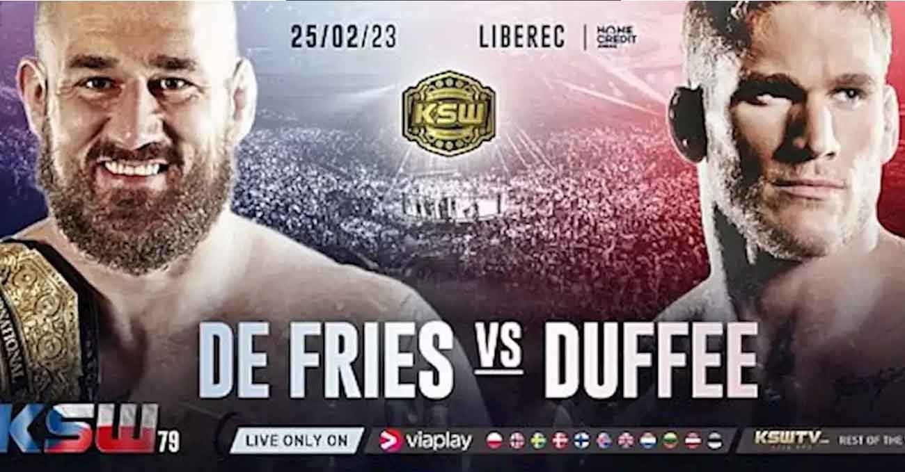 Philip De Fries vs Todd Duffee 2 full fight video KSW 79 poster