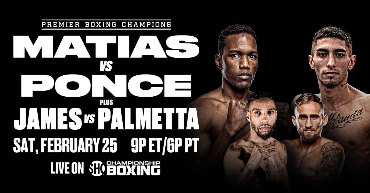 Subriel Matias vs Jeremias Ponce full fight video poster 2023-02-25