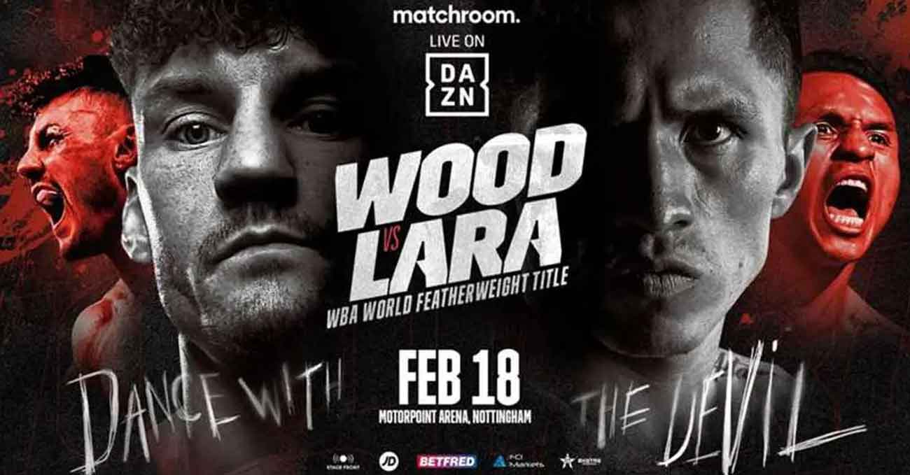 Leigh Wood vs Mauricio Lara full fight video poster 2023-02-18