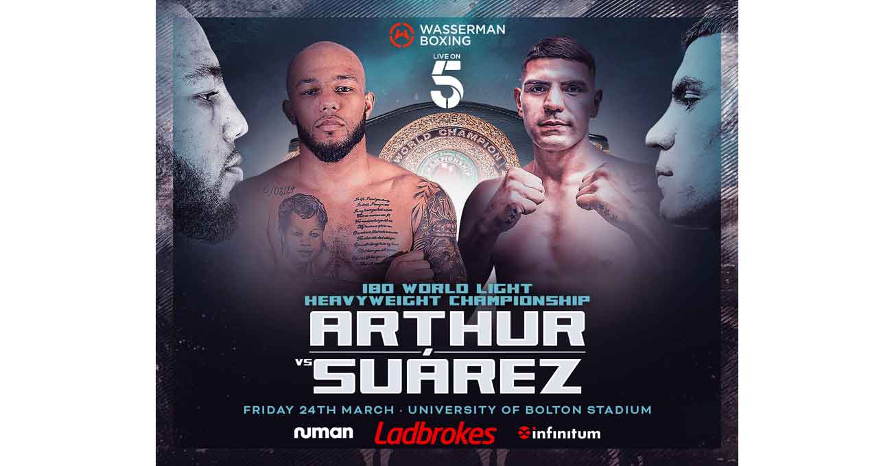 Lyndon Arthur vs Braian Nahuel Suarez full fight video poster 2023-03-24