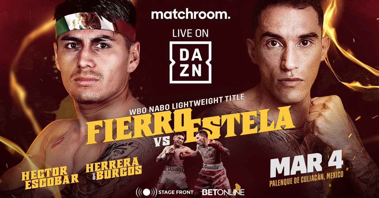 Angel Fierro vs Eduardo Estela full fight video poster 2023-03-04