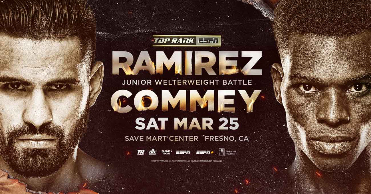 Jose Carlos Ramirez vs Richard Commey full fight video poster 2023-03-25