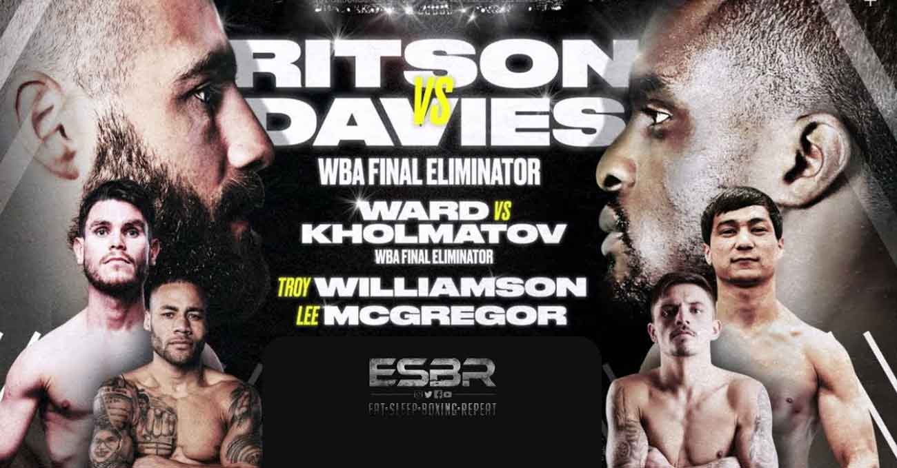 Lewis Ritson vs Ohara Davies full fight video poster 2023-03-04