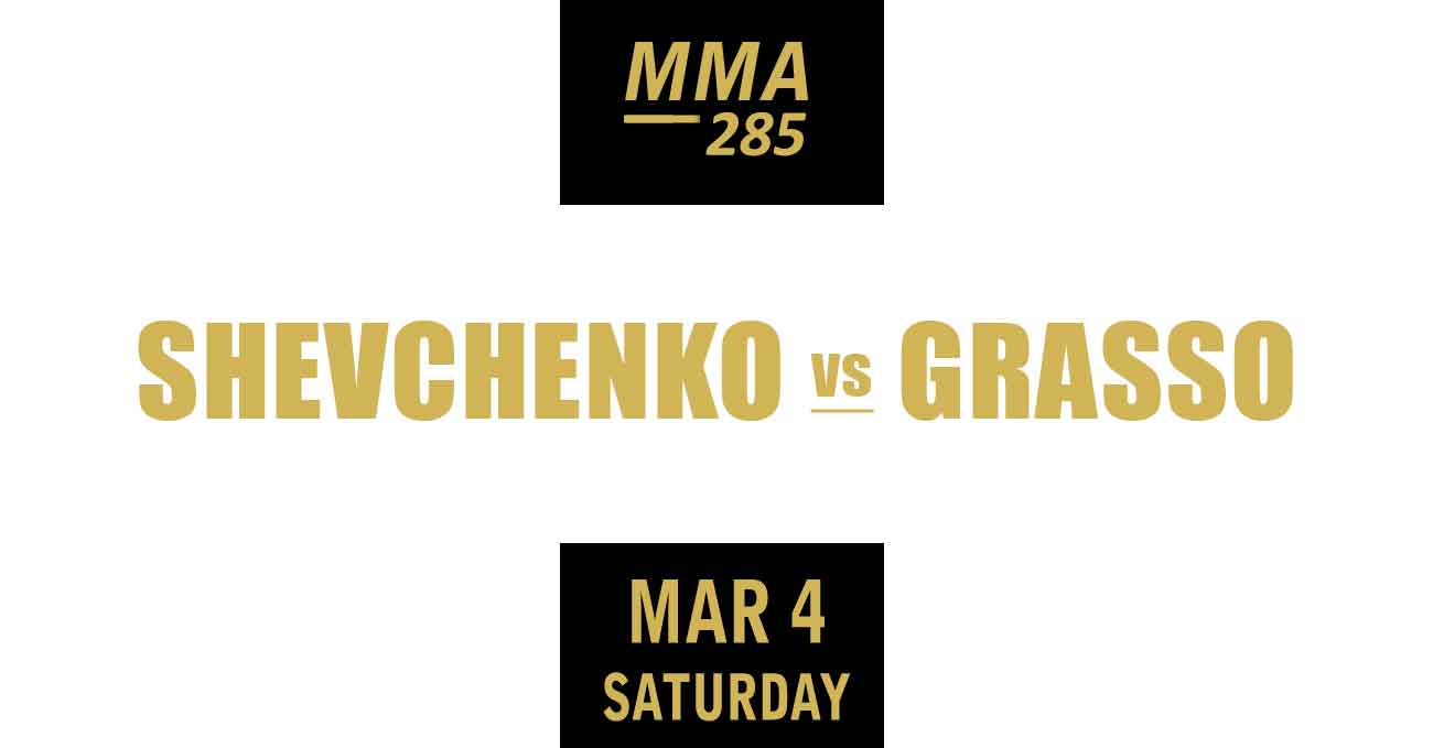 Valentina Shevchenko vs Alexa Grasso full fight video UFC 285 poster by ATBF