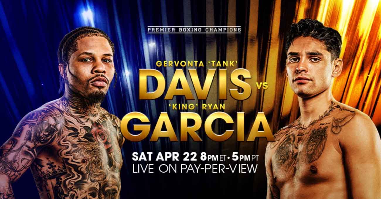 Gervonta Davis vs Ryan Garcia full fight video poster 2023-04-22