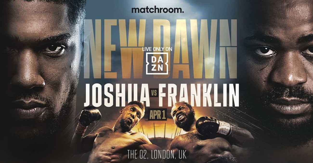 Anthony Joshua vs Jermaine Franklin full fight video poster 2023-04-01