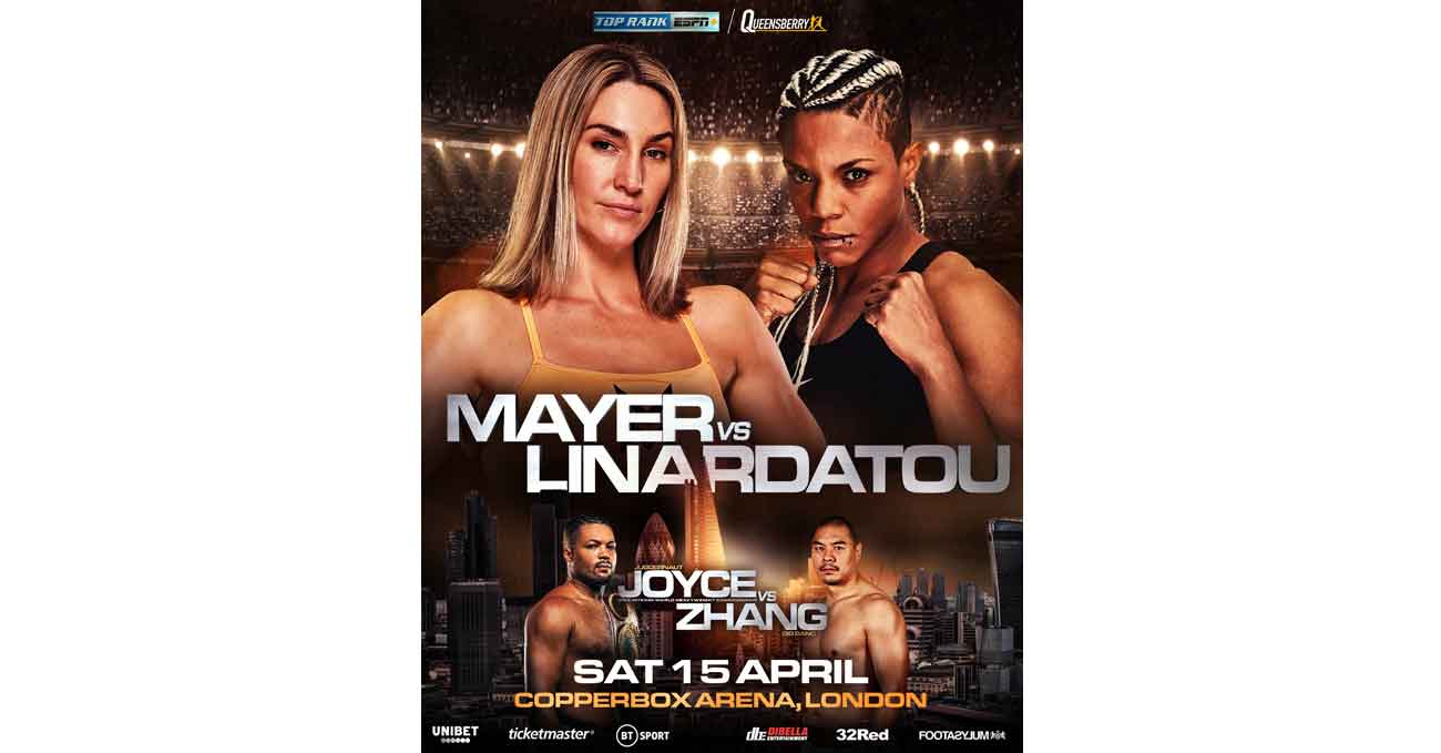 Mikaela Mayer vs Christina Linardatou full fight video poster 2023-04-15